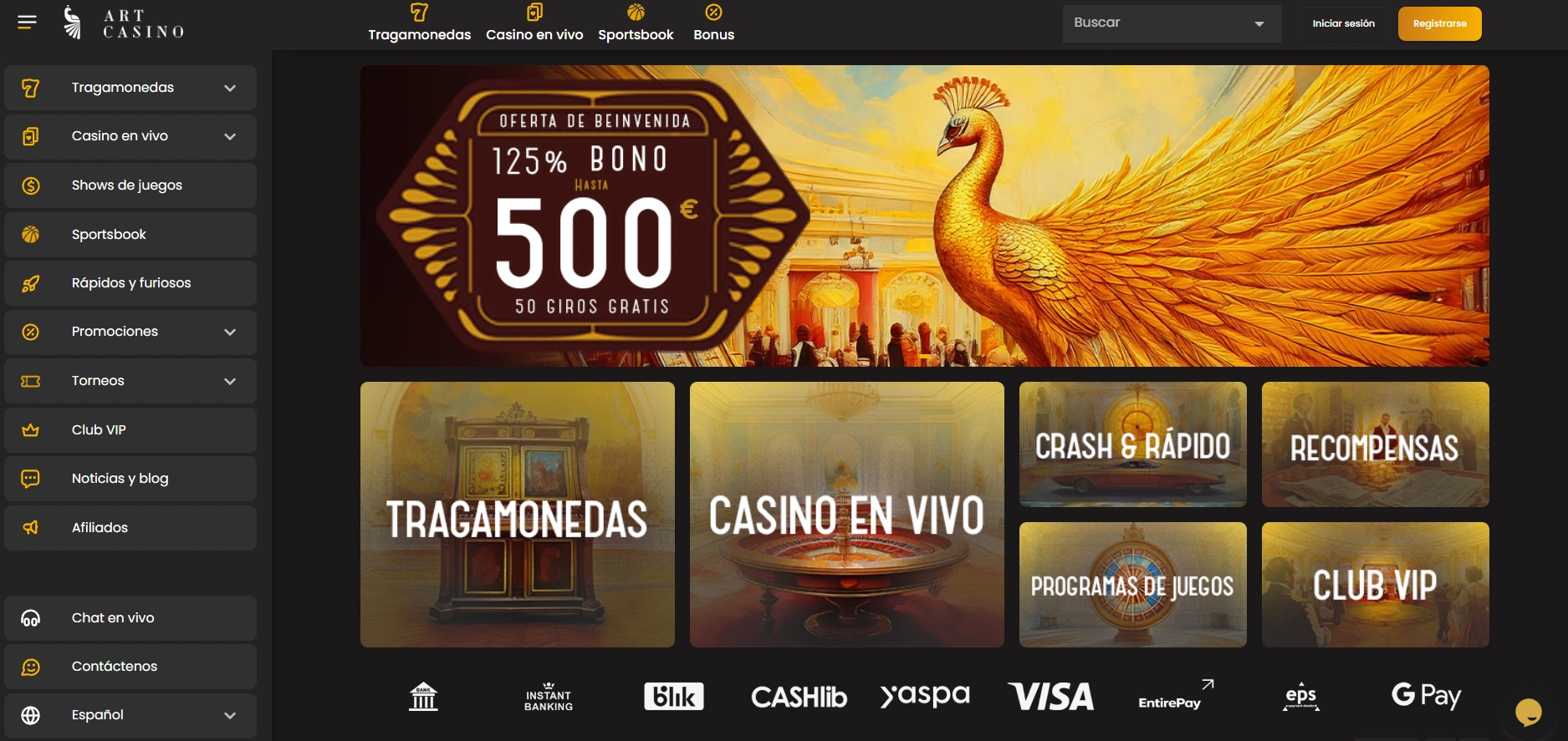Puntos fuertes y aspectos a mejorar de ArtCasino — Art Casino